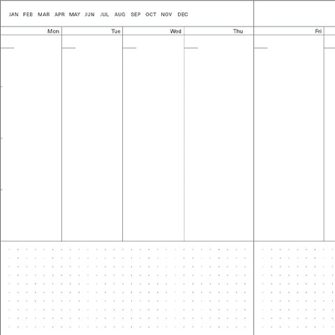 Notebook Insert | Weekly Planner